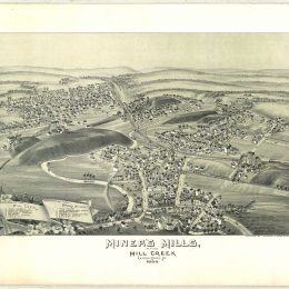 Miner's Mills, and Mill Creek, Luzerne County, Pennsylvania - 1892