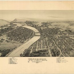 Pittston and West Pittston, Luzerne County, PA - 1892